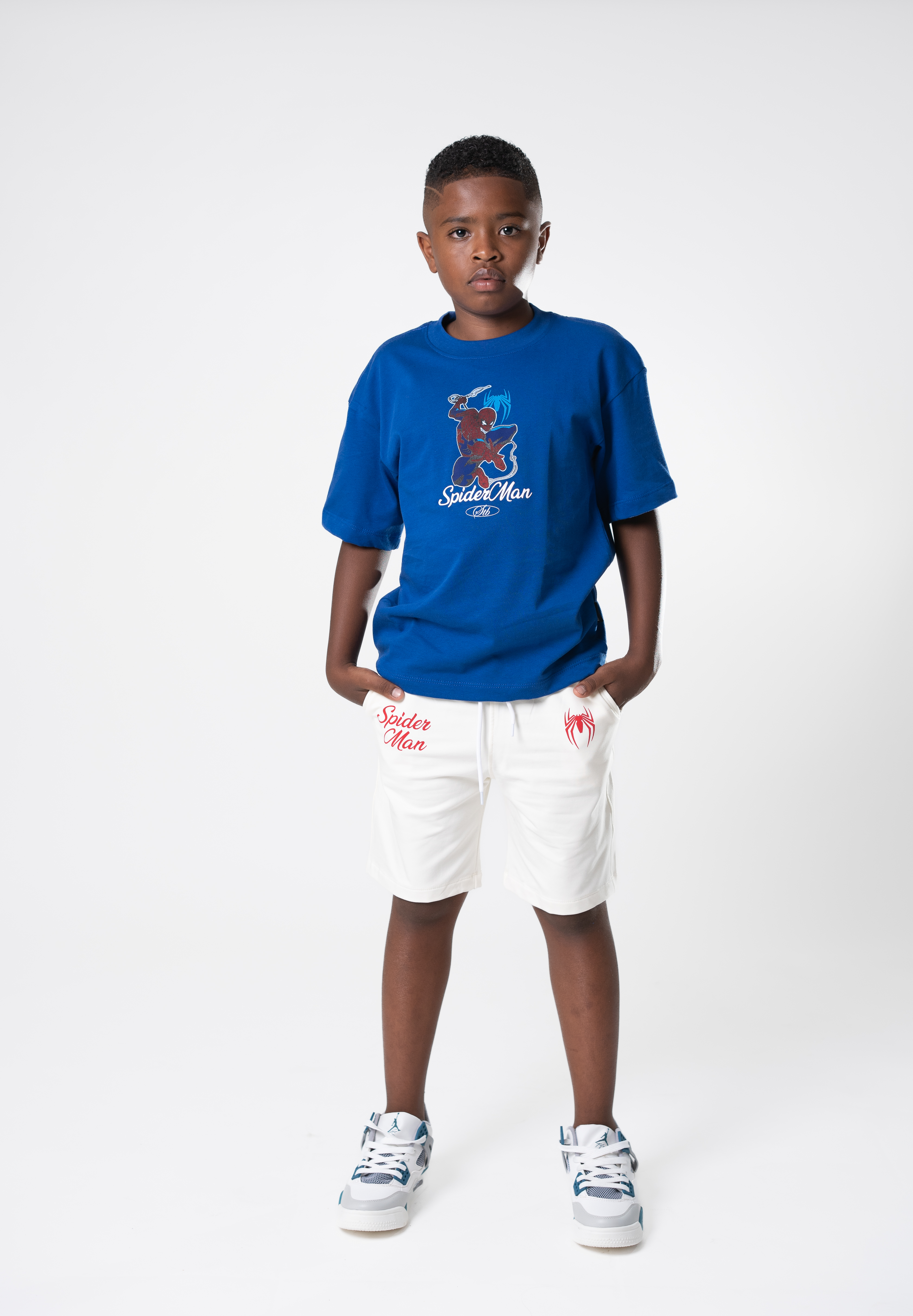 Conjunto Deportivo - Spiderman azul