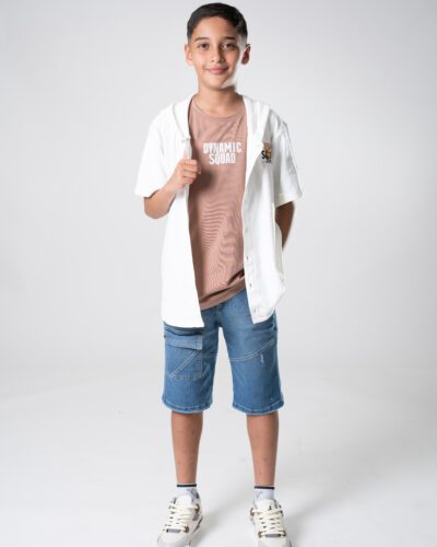 Conjunto Trio - Sobrecamisa blanca